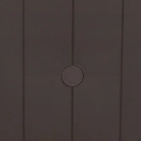 31" Square Polypropylene Indoor/Outdoor Patio Dining Table, Brown