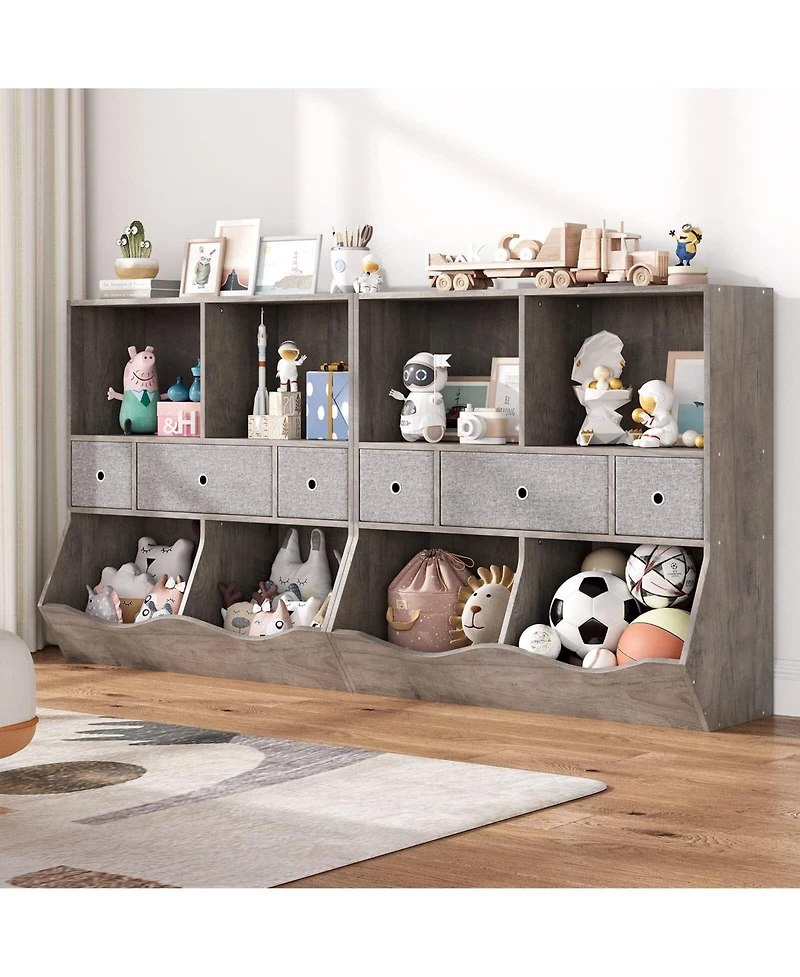 gaomon Toy Storage Organizer with 3 Movable Drawers