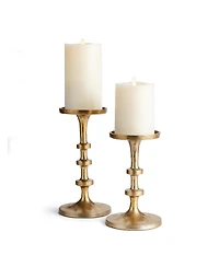 Napa Home & Garden Abacus Petite Candle Stands, Set Of 2