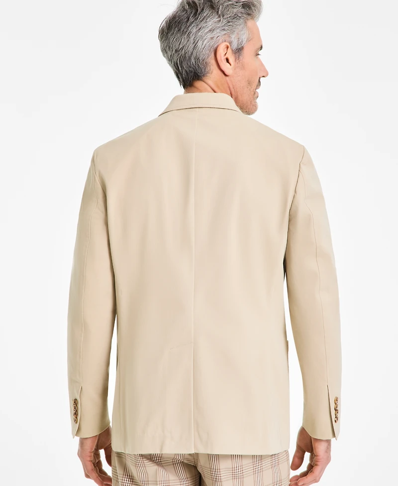Club Room Men's Varsity-Inspired Unstructured Blazer, Created for Macy's
