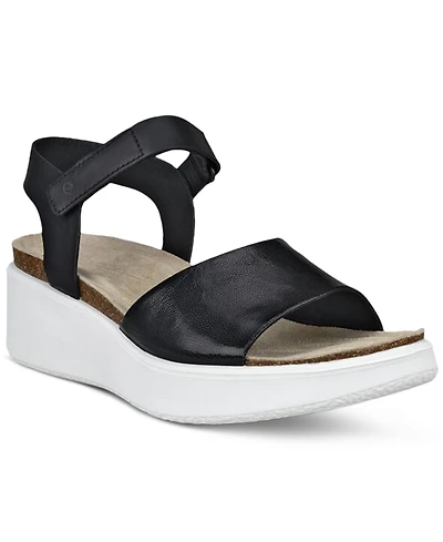 Ecco Women's Flowt Wedge Cork Sandals