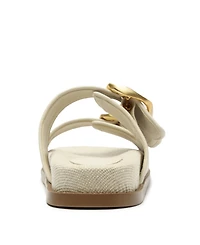 Schutz Women's Olga Sporty Round Toe Flat Sandals