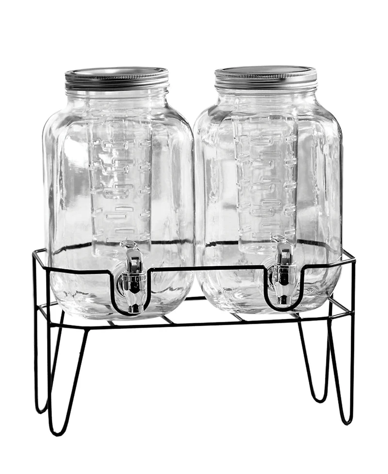 Style Setter Clifford Dispensers with Infuser Stand, Set of 2