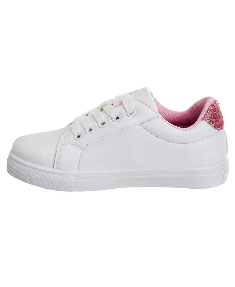 Kensie Girl Little Kids Lace-Up Casual Sneakers