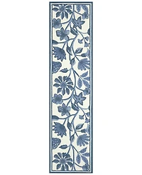 Liora Manne' Capri Floral Vine 2'x5' Runner Area Rug