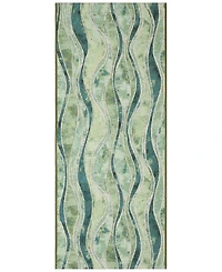 Liora Manne' Esencia Wave 1'11"x4'11" Runner Area Rug