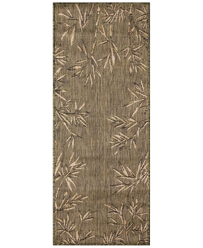 Liora Manne' Carmel Border 1'11"x4'11" Runner Area Rug