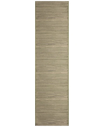Liora Manne' Miranda Tweed Stripe 1'11"x7'6" Runner Area Rug