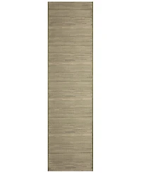 Liora Manne' Miranda Tweed Stripe 1'11"x7'6" Runner Area Rug