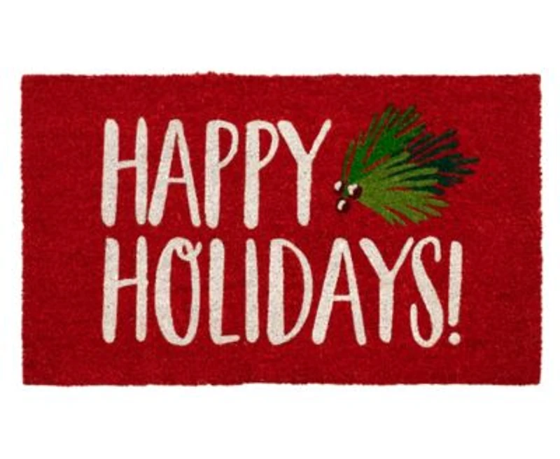 Liora Manne Natura Happy Holidays Holly Rug Collection