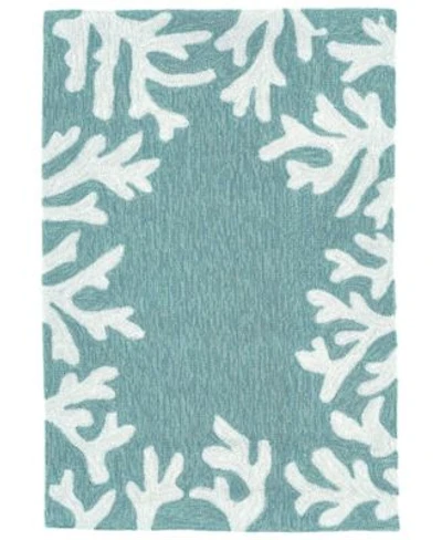 Liora Manne Capri Coral Border Rug Collection
