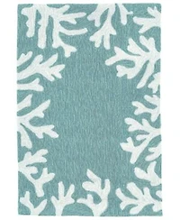 Liora Manne Capri Coral Border Rug Collection