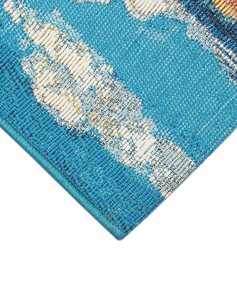 Liora Manne' Esencia Dog Beach 1'11"x4'11" Runner Area Rug