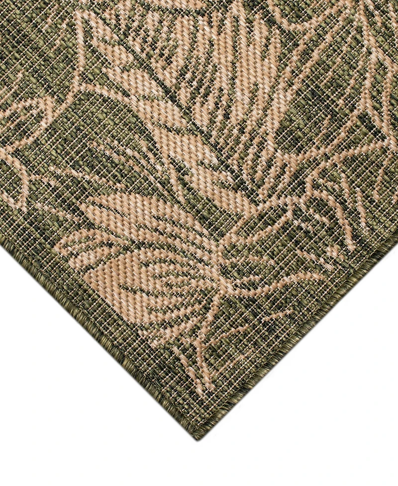 Liora Manne' Carmel Botanical 4'10"x7'6" Area Rug