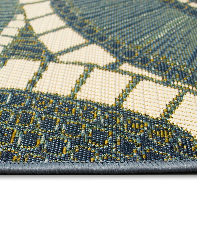 Liora Manne' Esencia Circles 2'x2'10" Area Rug