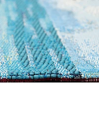 Liora Manne' Esencia Beach Snowman 2'x2'10" Area Rug