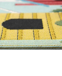 Liora Manne' Esencia Bird Condos 1'11"x4'11" Runner Area Rug