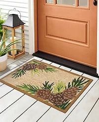 Liora Manne' Ravella Forest Border 2'x3' Area Rug