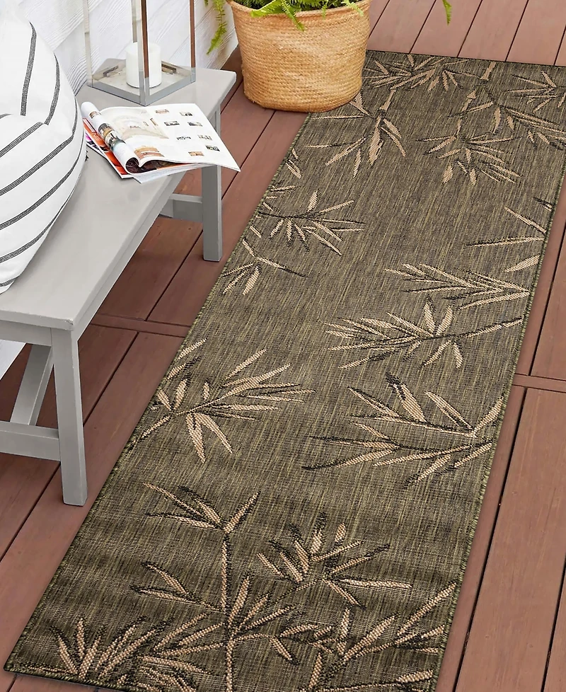 Liora Manne' Carmel Border 1'11"x7'6" Runner Area Rug