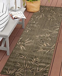 Liora Manne' Carmel Border 1'11"x7'6" Runner Area Rug