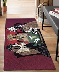 Liora Manne' Frontporch Poker Pups 2'x5' Runner Area Rug