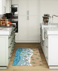 Liora Manne' Frontporch Turtle Beach 1'8"x2'6" Area Rug