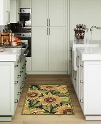 Liora Manne Esencia Sunflowers Rug Collection