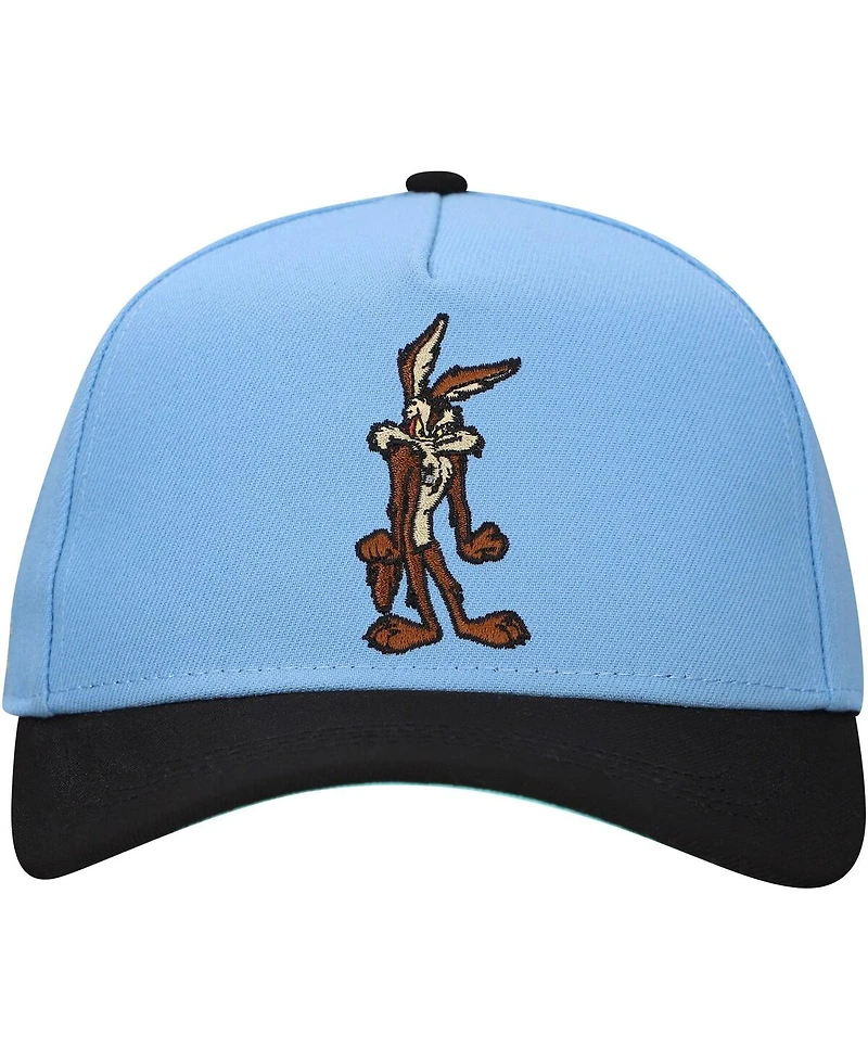Lids Men's Light Blue Looney Tunes Wile E. Coyote A-Frame Adjustable Hat