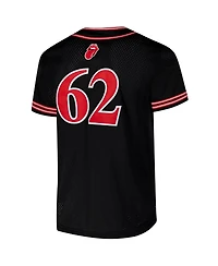 Lids Men's Black Rolling Stones Baseball Fashion Jersey