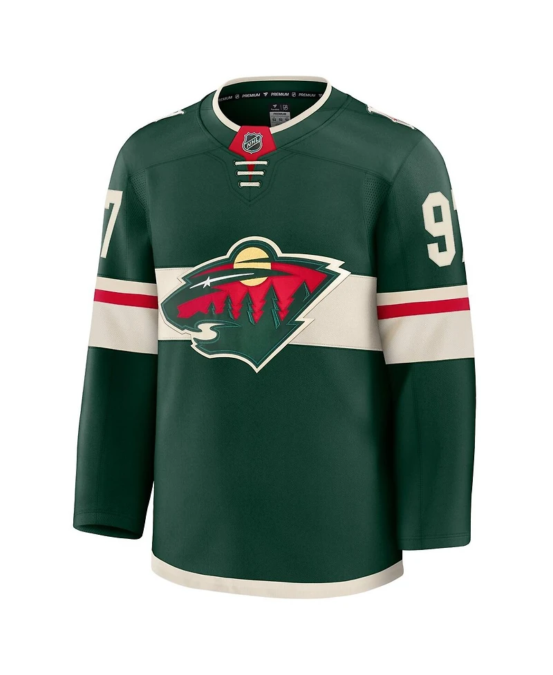 Fanatics Men's Kirill Kaprizov Green Minnesota Wild Home Premium Jersey