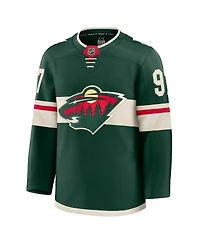 Fanatics Men's Kirill Kaprizov Green Minnesota Wild Home Premium Jersey