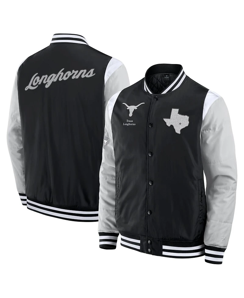 Fanatics Men's Black Texas Longhorns Elements Elite Full-Snap Jacket