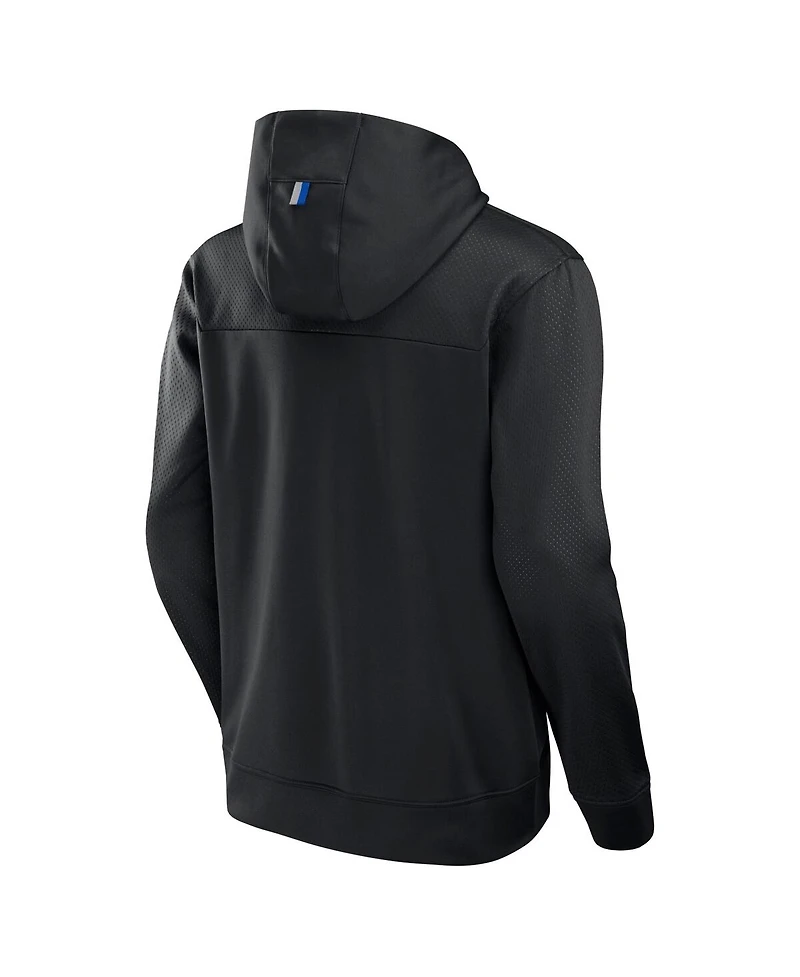 Fanatics Men's Black Kentucky Wildcats Defender Dot Faded Primary Pullover Hoodie