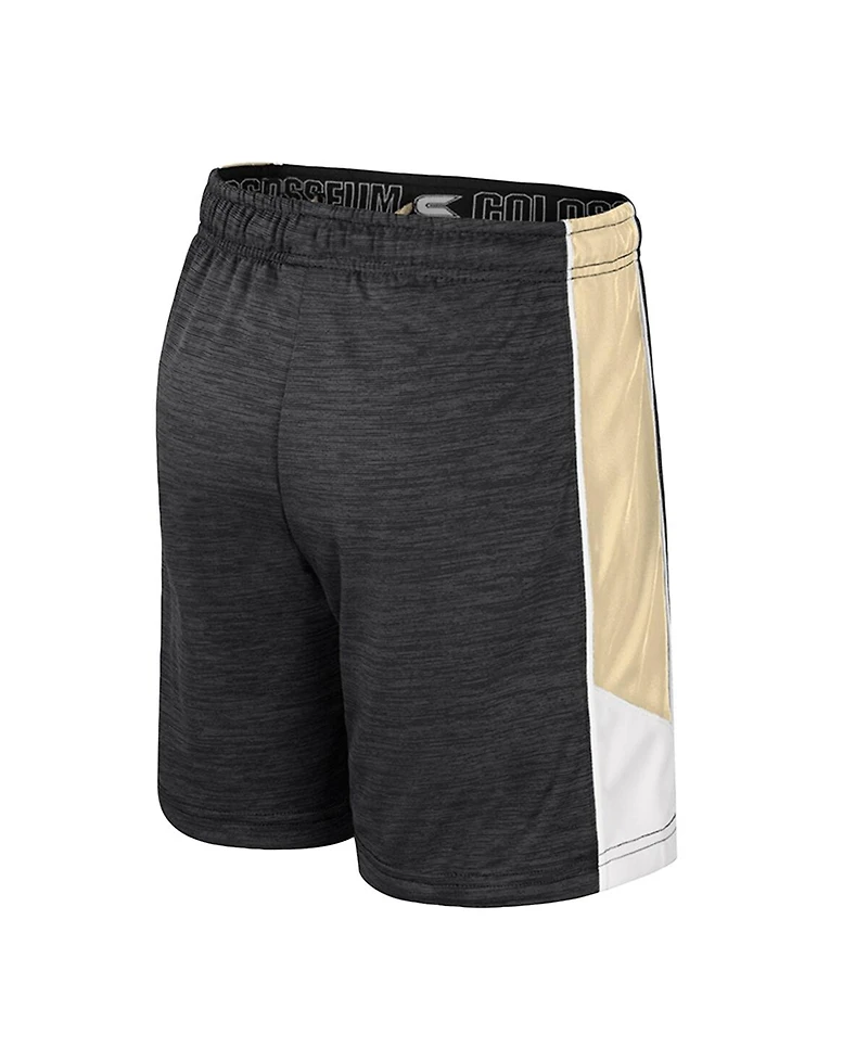 Colosseum Big Boys and Girls Black Purdue Boilermakers Athletic Shorts