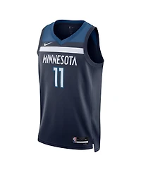 Nike Men's and Women's Naz Reid Navy Minnesota Timberwolves Swingman Jersey - Icon Edition