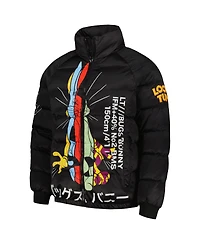 Freeze Max Men's Looney Tunes Bugs Bunny Raglan Full-Zip Puffer Jacket