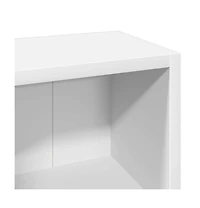 Cd Cabinets 2 pcs White 8.3"x6.3"x36.8" Engineered Wood