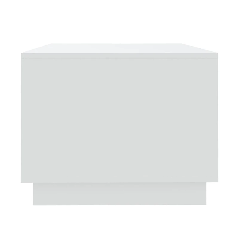 Coffee Table White 40.2"x21.7"x16.9" Engineered Wood