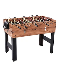 Lancaster Gaming Company Lancaster 3 in 1 Pool Billiard, Slide Hockey, Foosball Combo Arcade Game Table