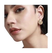 Pearl Seashell Stud Earrings