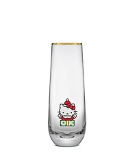 JoyJolt Hello Kitty and Friends Holiday Stemless Flutes, Set of 4