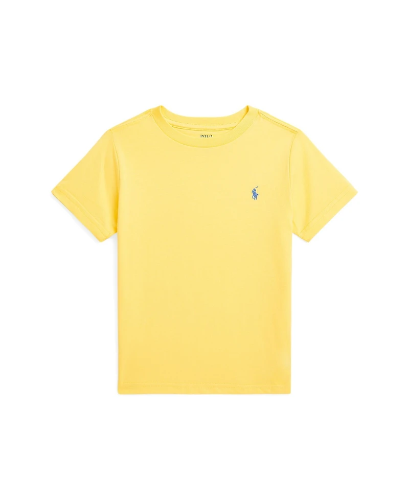 Polo Ralph Lauren Toddler and Little Boys Cotton Jersey Crewneck Tee