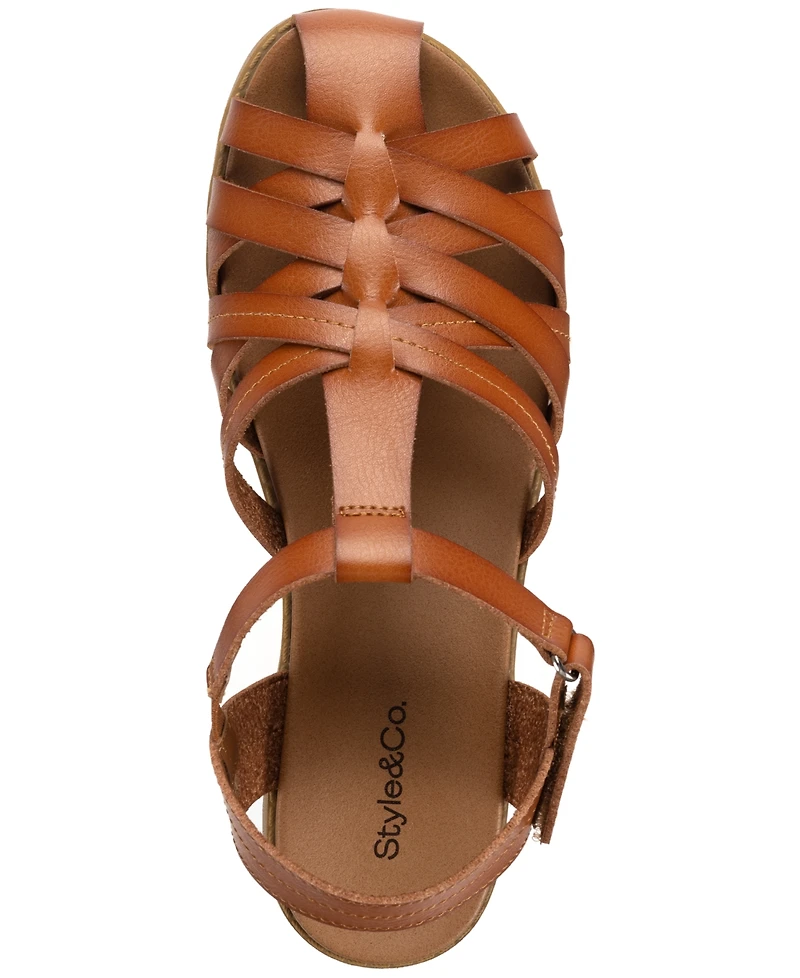Style & Co Women's Madridd Flat Sandals, Exclusively at Macy's