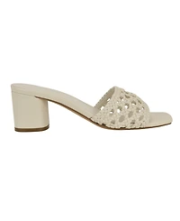 Calvin Klein Women's Brianny Woven Slip-On Sandals