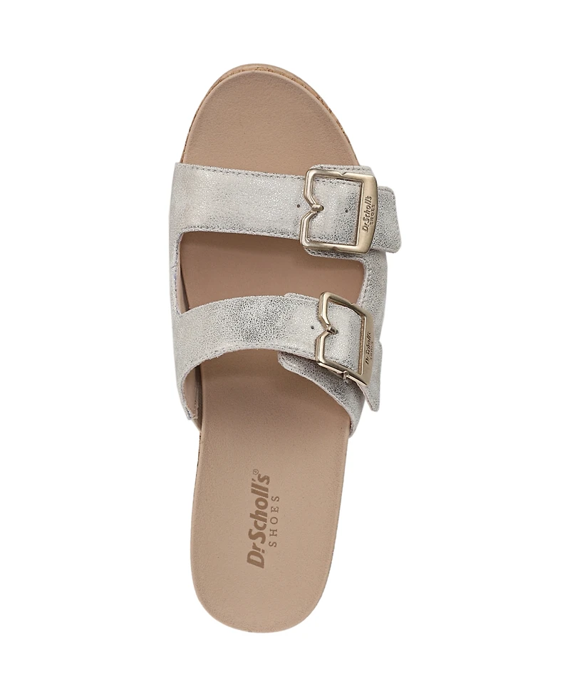 Dr. Scholl's Women's Cali Breeze Slide Wedge Sandals