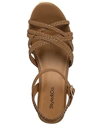 Style & Co Women's Vanaa Wedge Sandals, Exclusively at Macy's