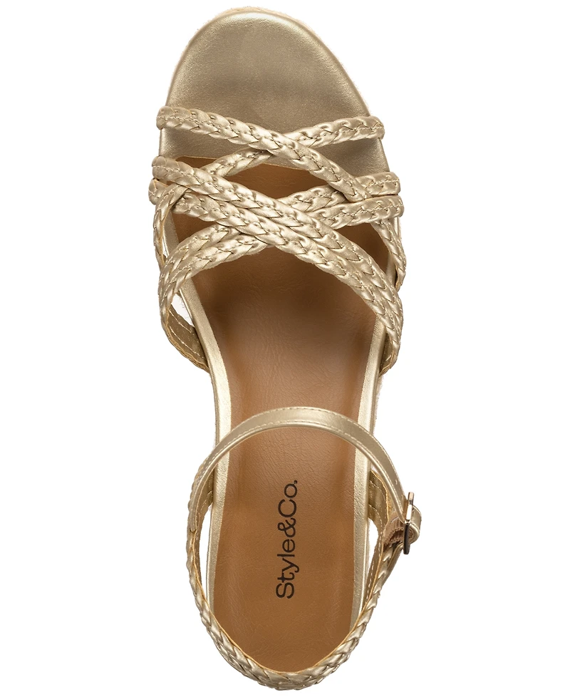 Style & Co Women's Vanaa Wedge Sandals, Exclusively at Macy's
