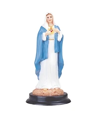 Fc Design "2-pc Set" 5"H Sacred Heart of Maria Statue Holy Figurine Statue Ornament Home Room Office Decor and Perfect Ideas for Housewarming, Holiday