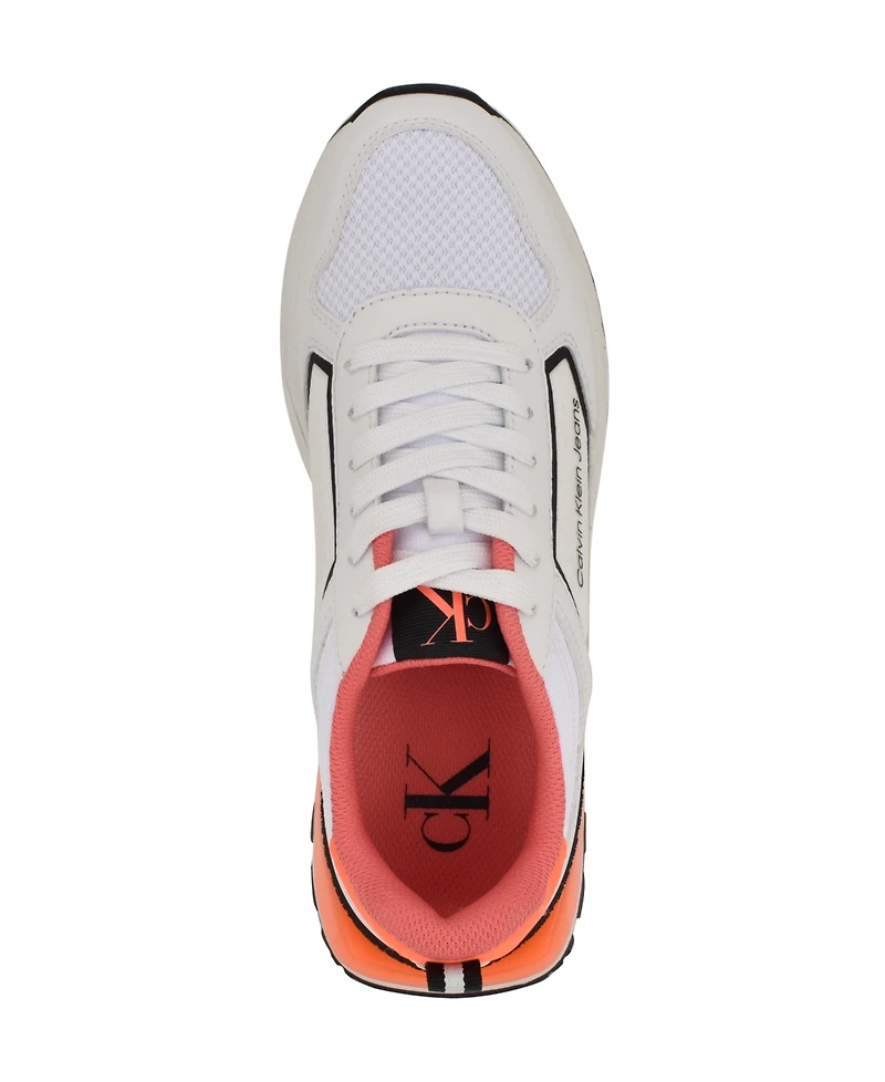Calvin Klein Women's Gogetit Lace-Up Sneakers