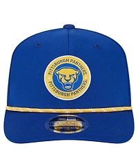 New Era Men's Blue Pitt Panthers Coolera 9SEVENTY Rope Stretch-Snap Hat